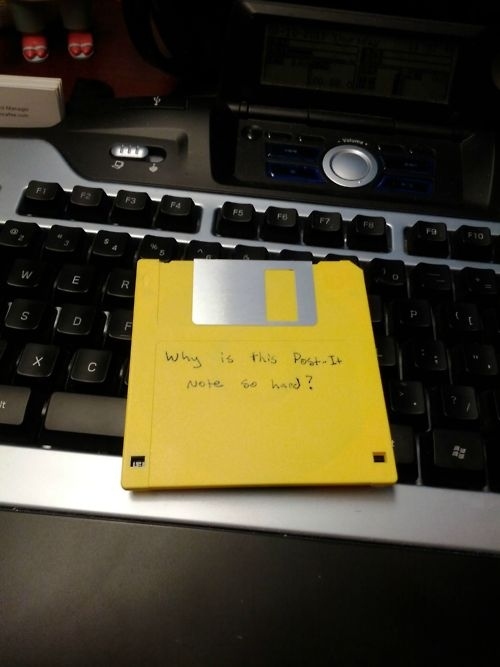 Does anyone know what a floppy disc is anymore?