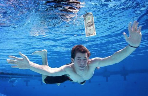 The kid from the Nevermind album cover today.